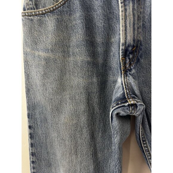 VTG Levi’s 505 Men’s Jeans 34x30 Classic Straight Blue Denim Y2K Grunge Skater - Picture 5 of 16